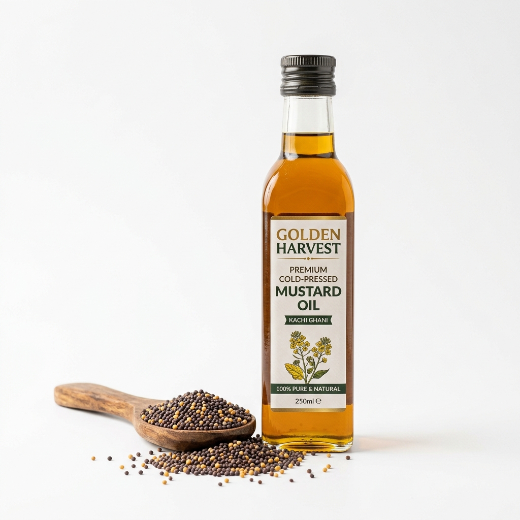 Cold-Pressed Mustard Oil